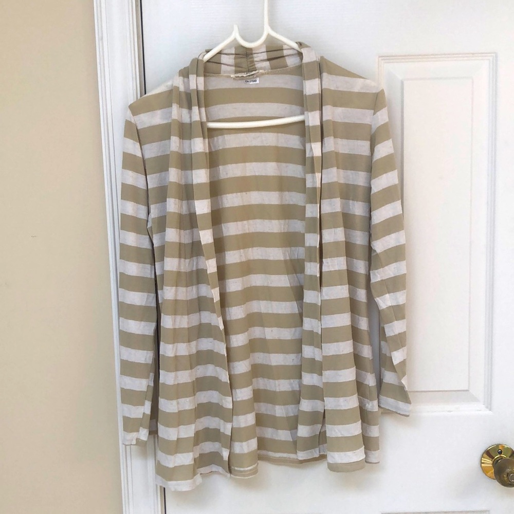 Striped Cardigan - Picture 1 of 2